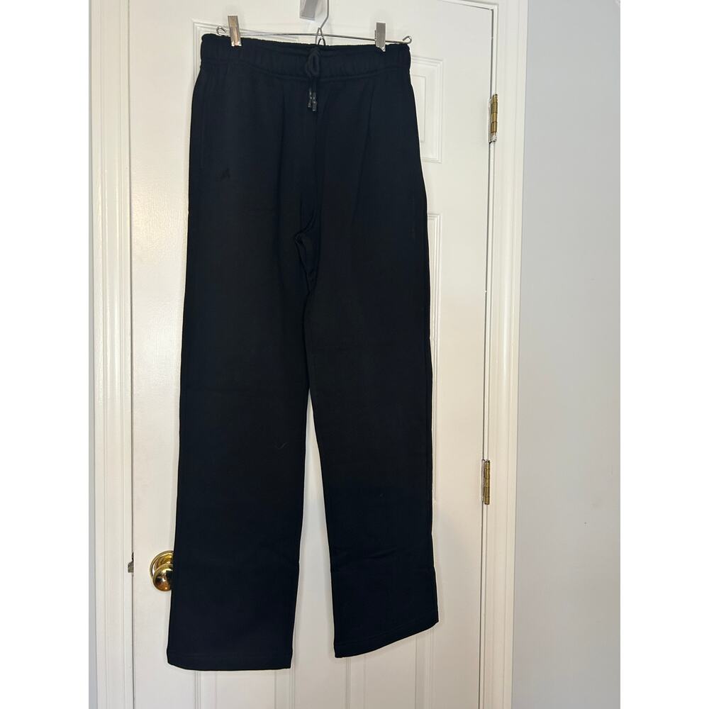 NWOT Alphalete Athletics Black Fleece Sweatpants Mens Small S Gym Workout Pants